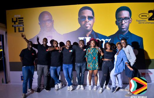 Next Media Team at the Boyz II Men MTN YETU Festival