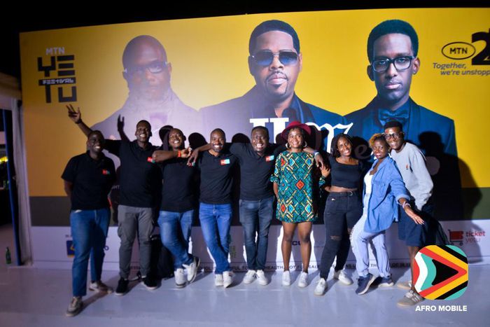 Next Media Team at the Boyz II Men MTN YETU Festival