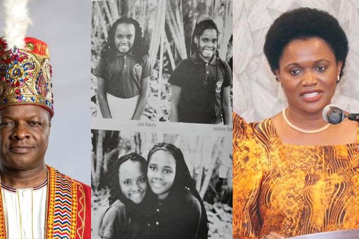 Kabaka, the twins and Nabagereka