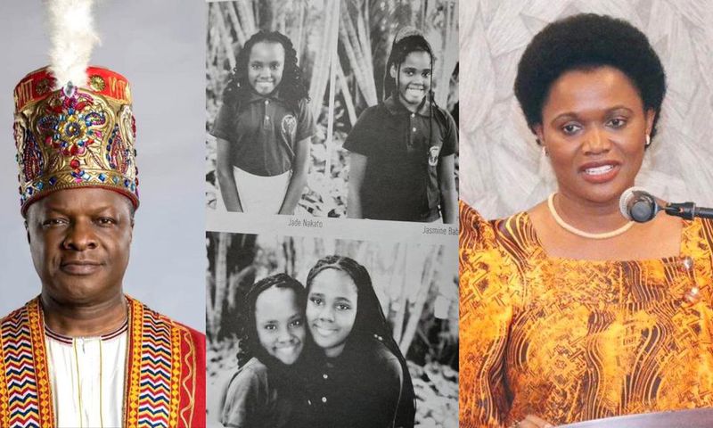 Kabaka, the twins and Nabagereka