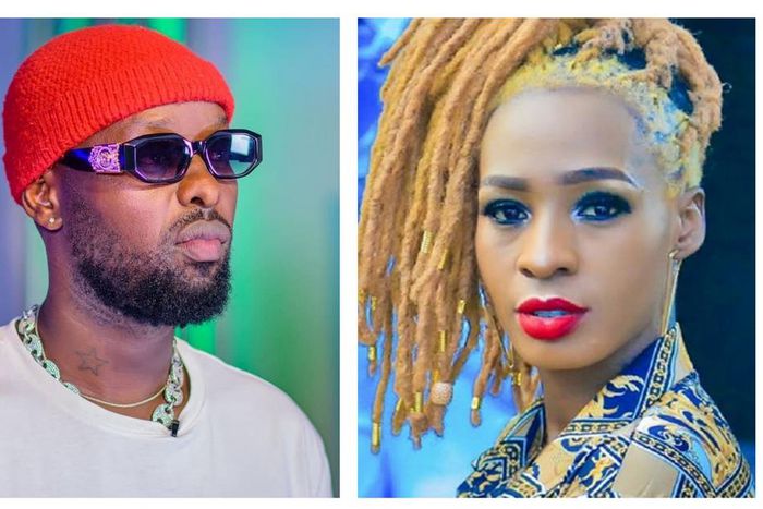 Eddy Kenzo and Cindy Sanyu