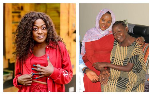 Evelyn Lagu was visited by Kampala district Woman MP Shamim Malende on Eid al Adha