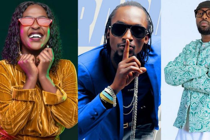 Lilian Mbabazi, Mowzey Radio and Eddy Kenzo