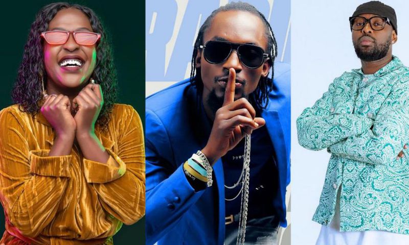 Lilian Mbabazi, Mowzey Radio and Eddy Kenzo