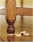 Stable tables and door stoppers