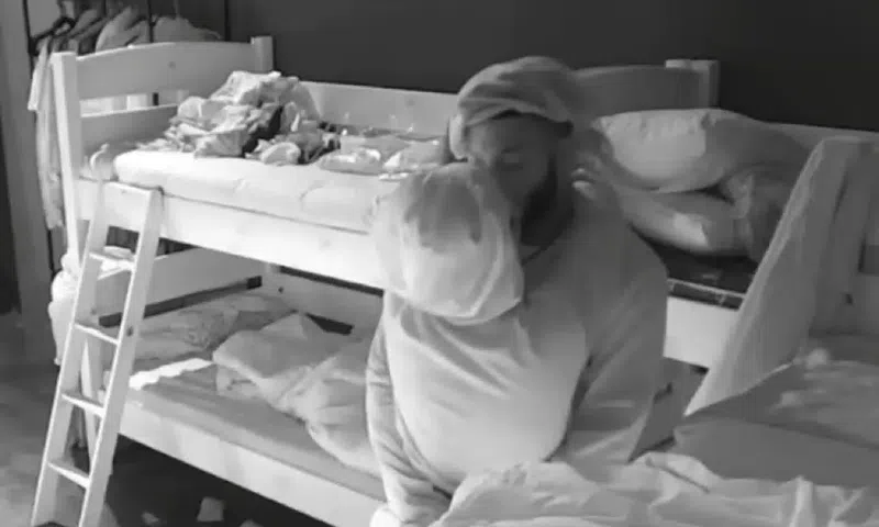 'BBTitans Blaqboi and Blue Aiva share brief kiss