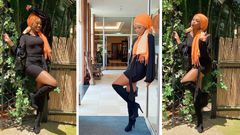 5 favourite head wrap looks from Halima Namakula's daughter/Instagram