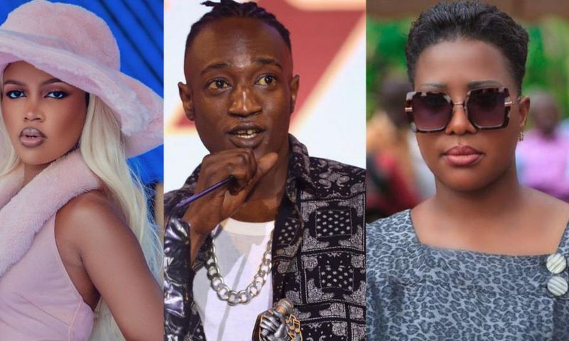 Sheilah Gashumba, Fik Gaza and Grace Kakooza