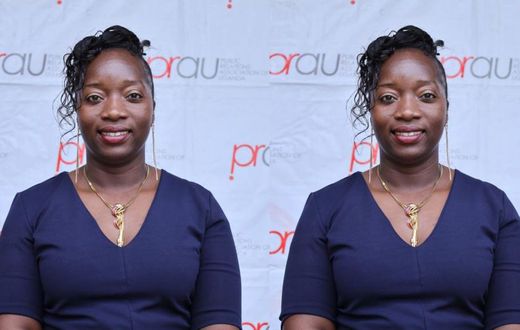 PRAU President Tina Wamala