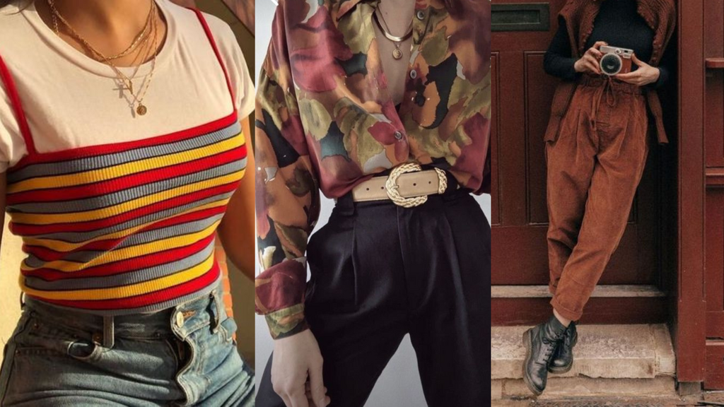 Vintage fashion aesthetic