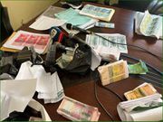The exhibits collected by police