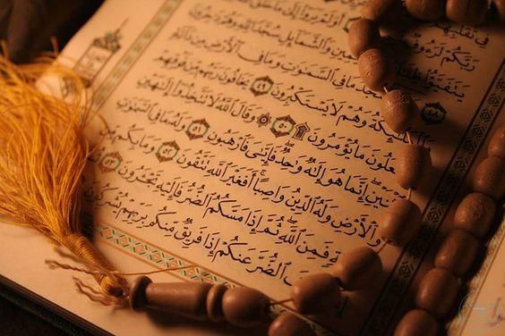 The Quran/Muslims focus on religious study and prayer on Laylat-al-Qadr/Courtesy/ayainstitute