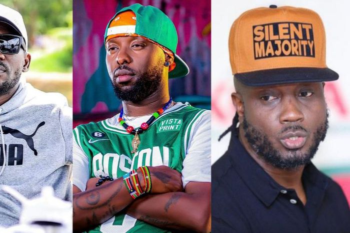 Bobi Wine, Eddy Kenzo and Bebe Cool