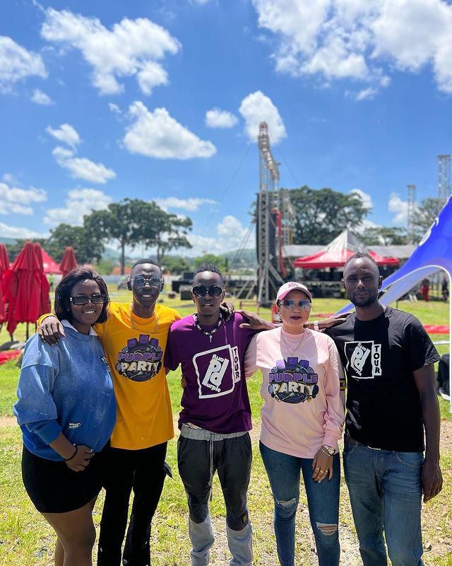 MC Kats leaves fans confused with caption tagging President Museveni and his son Muhoozi/Instagram