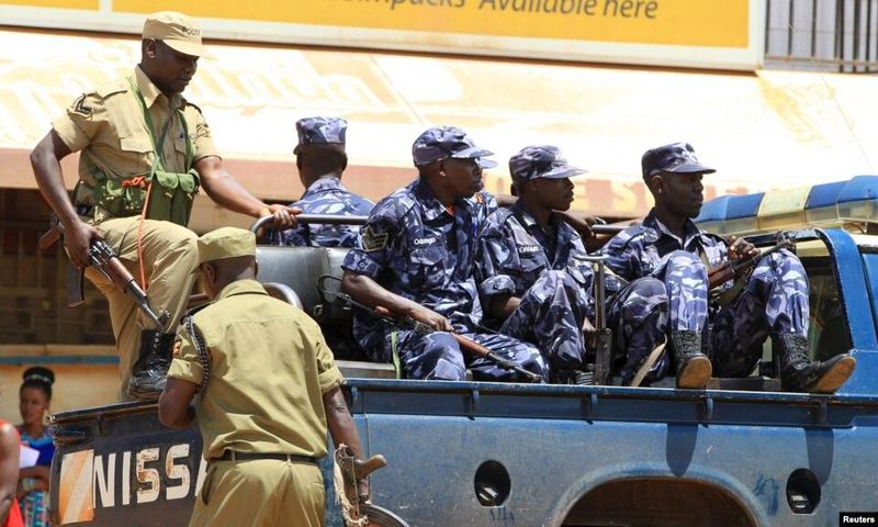 Uganda Police on the spot again