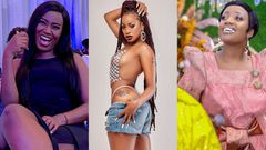 Juliana Kanyomozi, Sheebah Karungi and Lydia Jazmine