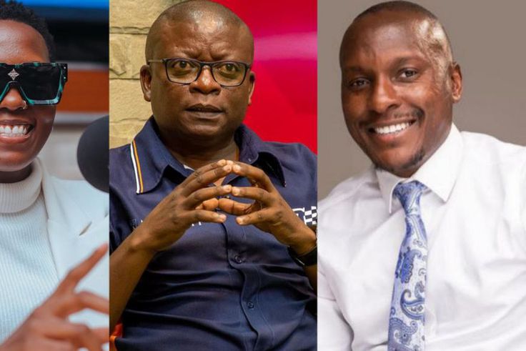 Azawi, Eddie Sendi and Julius Kyazze