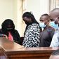 The Katanga daughters and their co-accused in court
