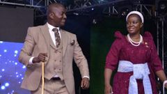 Susan Makula Nantaba and Pastor Aloysius Bugingo