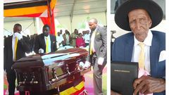 Mzee Ephraim Bamanywa was laid to rest today