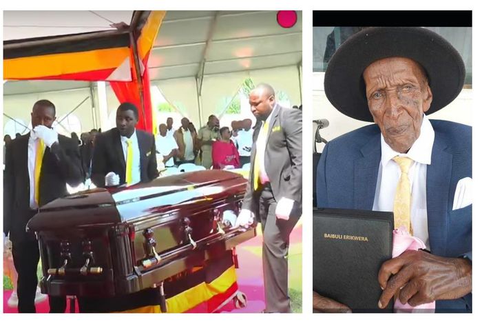 Mzee Ephraim Bamanywa was laid to rest today