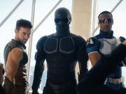 The Deep, Black Noir, and A-Train on season four of "The Boys."Prime Video