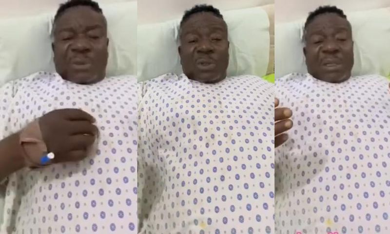 Mr Ibu begs for prayers over critical health condition; P Square and others shows support