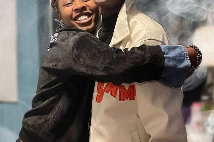 Chameleone with his daughter Anna Mayanja