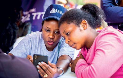 You can use your mobile phone to access 2023 UCE results