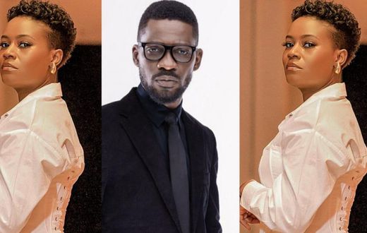 Juliana Kanyomozi and Bobi Wine
