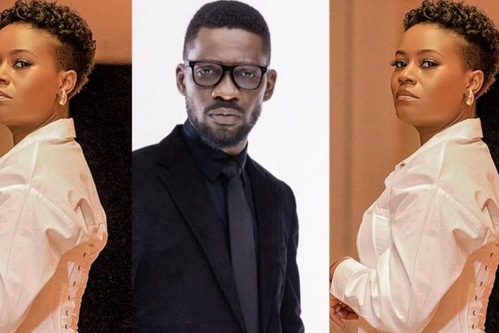 Juliana Kanyomozi and Bobi Wine