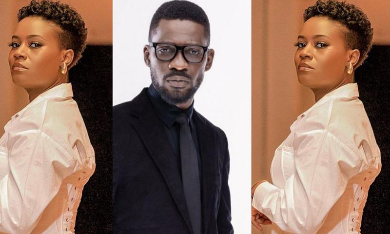 Juliana Kanyomozi and Bobi Wine