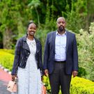 Gen Kainerugaba and Charlotte Nankunda