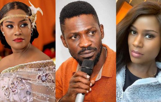 Juliana Kanyomozi and Bobi Wine