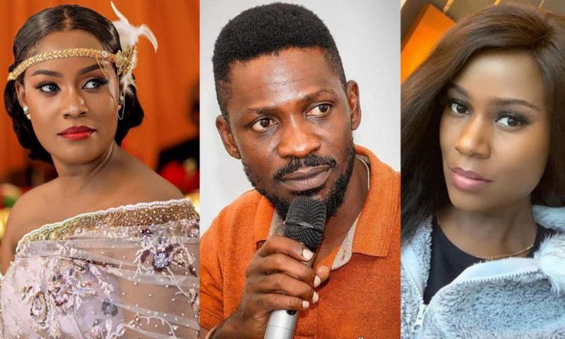 Juliana Kanyomozi and Bobi Wine