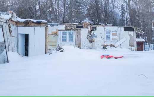 The remains of the former diplomatic residence of the Uganda High Commission at 235 Mariposa Ave. in Ottawa.