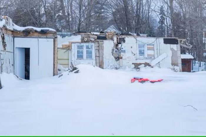 The remains of the former diplomatic residence of the Uganda High Commission at 235 Mariposa Ave. in Ottawa.