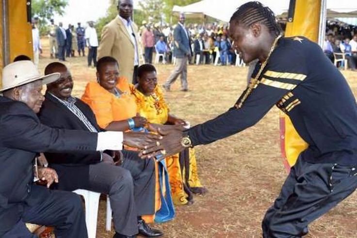 Museveni and Chameleone