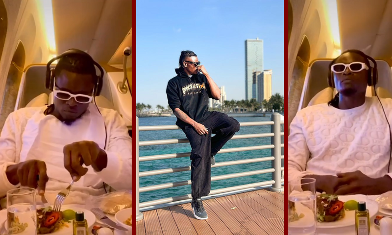 Pallaso soars above controversy in a luxurious first-class cubicle