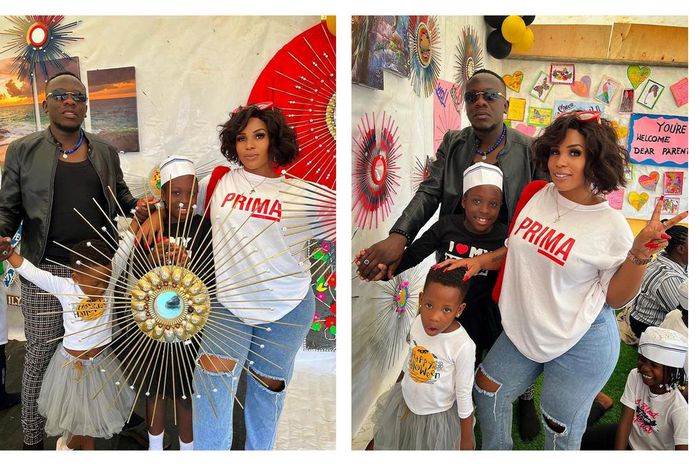 Prima Kardashi and Geo Steady had a weekend outing  with their girls