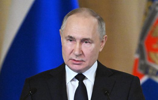 Russian leader Vladimir Putin.Sergei Guneyev/Pool/AFP via Getty Images