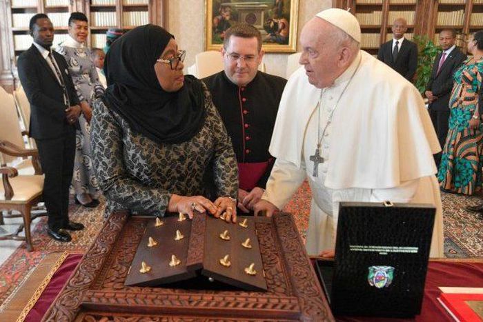 President Samia Hassan engages Pope Francis for social initiatives