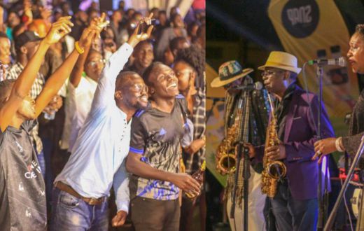 Afrigo Band performs at Smack League