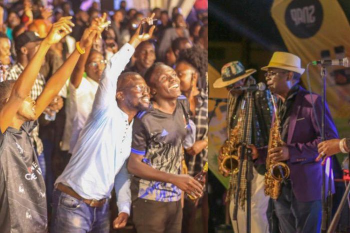 Afrigo Band performs at Smack League