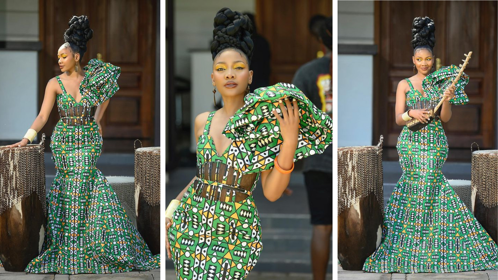 Why Nina Roz and Pia Pounds chose African print for their videos/Instagram
