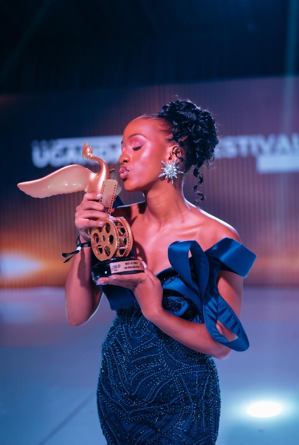 Penny Peninah Nampanga took home the Best Actress in Feature Film award for Maria