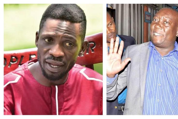 Bobi Wine and Kato Lubwama