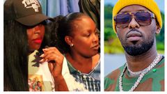Singer Rema Namakula at her friend Eva Namulondo's press conference, refused to answer questions about Eddy Kenzo's Federation