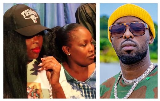 Singer Rema Namakula at her friend Eva Namulondo's press conference, refused to answer questions about Eddy Kenzo's Federation