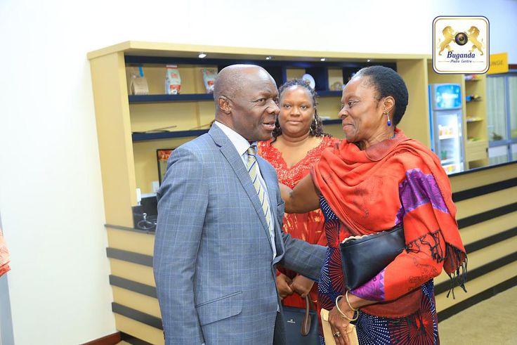 Kabaka with Princess Royal Agnes Nabaloga